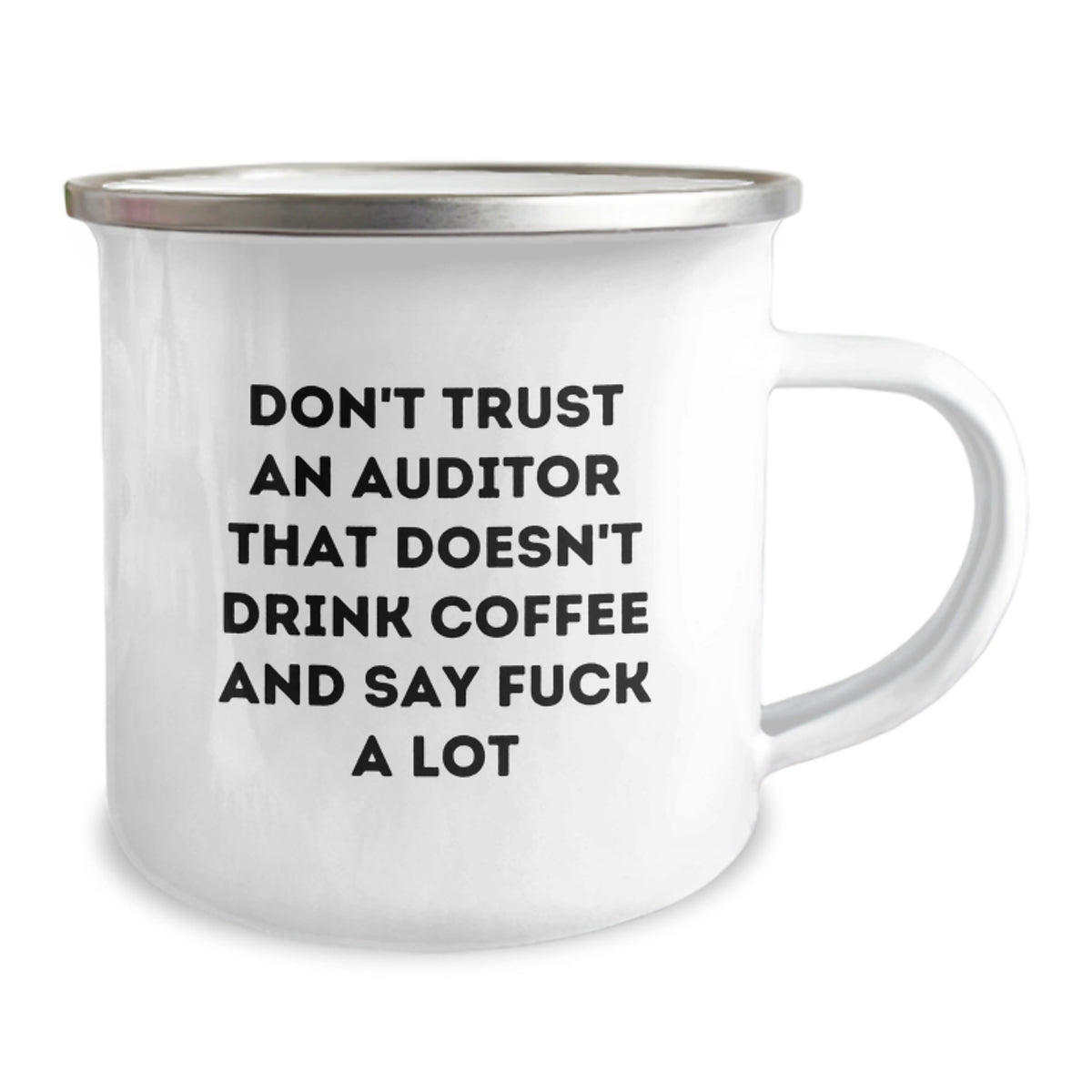 Auditor Camping Mug Gift for Him - Witty Coffee Quote Keepsake - Image 2