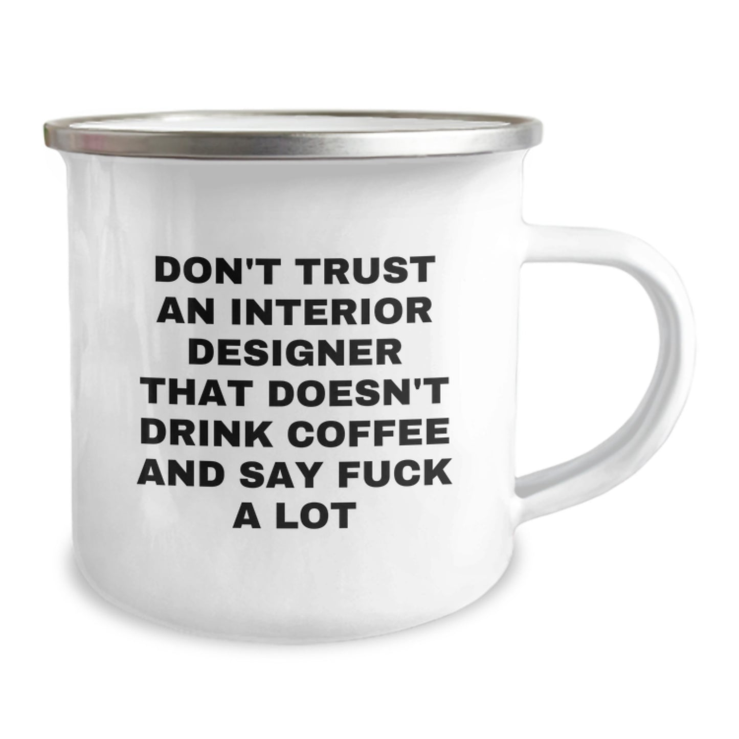 Funny Interior Designer Gifts from Men to Women - Camping Mug for Coffee Lovers - Unique Mother's Day Unique Gifts - Image 2