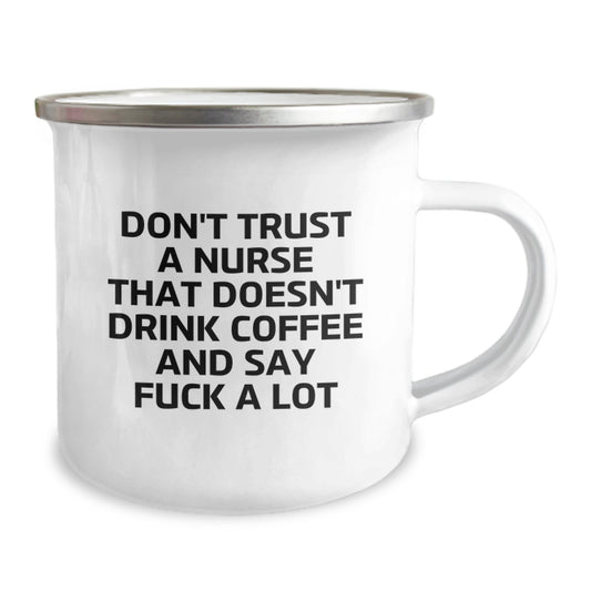 Camping Mug for a Best Friend – Nurse Companion Birthday Gift - Image 2