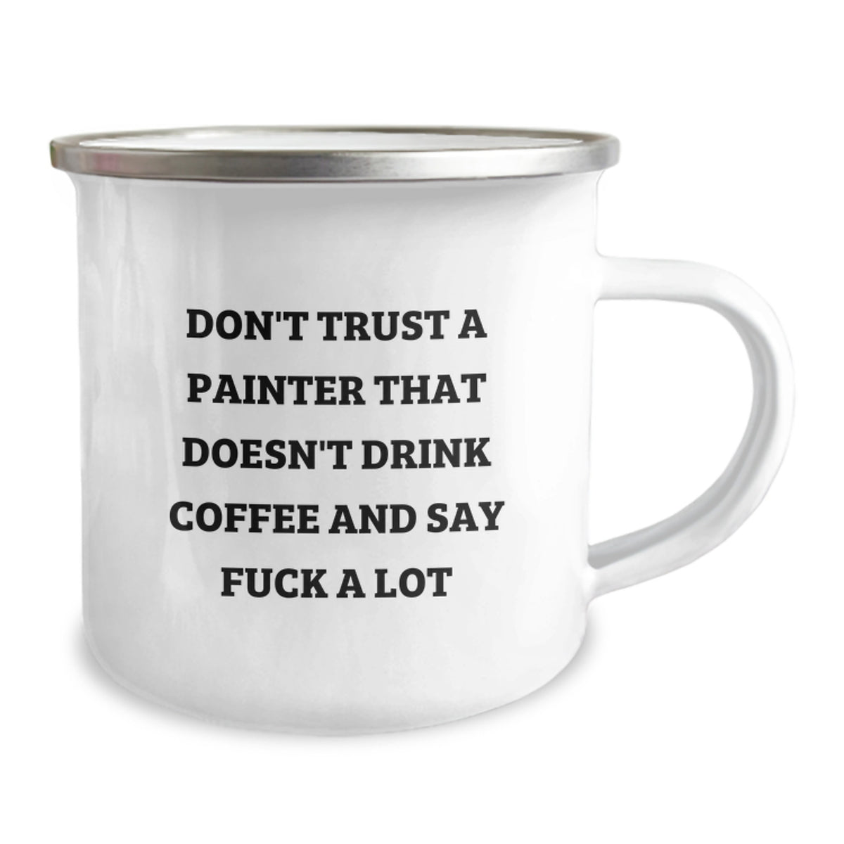 Birthday Gift for Her Painter Camping Mug Present Hilarious - Image 2