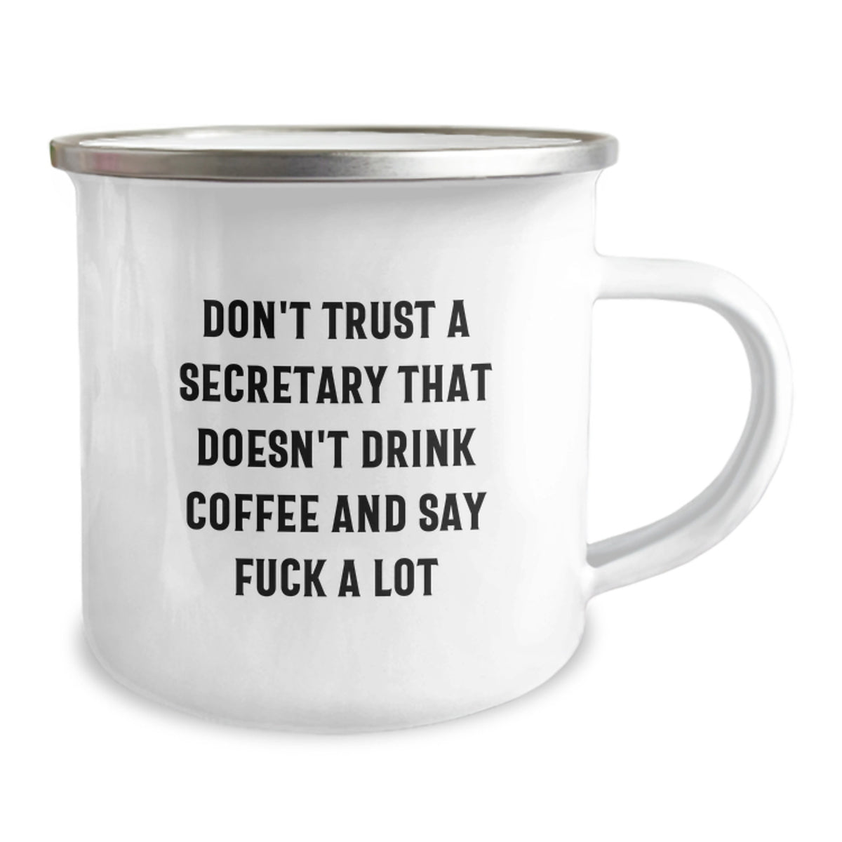 Secretary Gift for Him A Bold, Witty Keepsake - Don't Trust Quote - Image 2