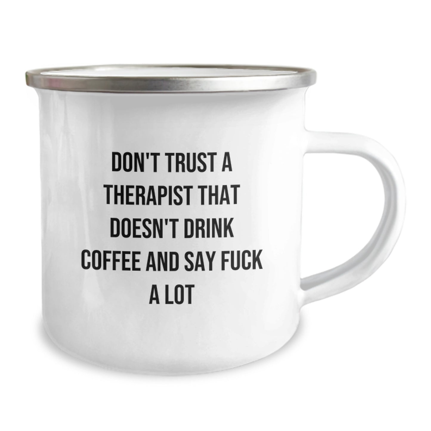 Gifts from Friends for Therapist Funny Mugs, Funny Therapist Gifts for Graduation, Camping Mug for Men Graduation Unique Gifts - Image 2