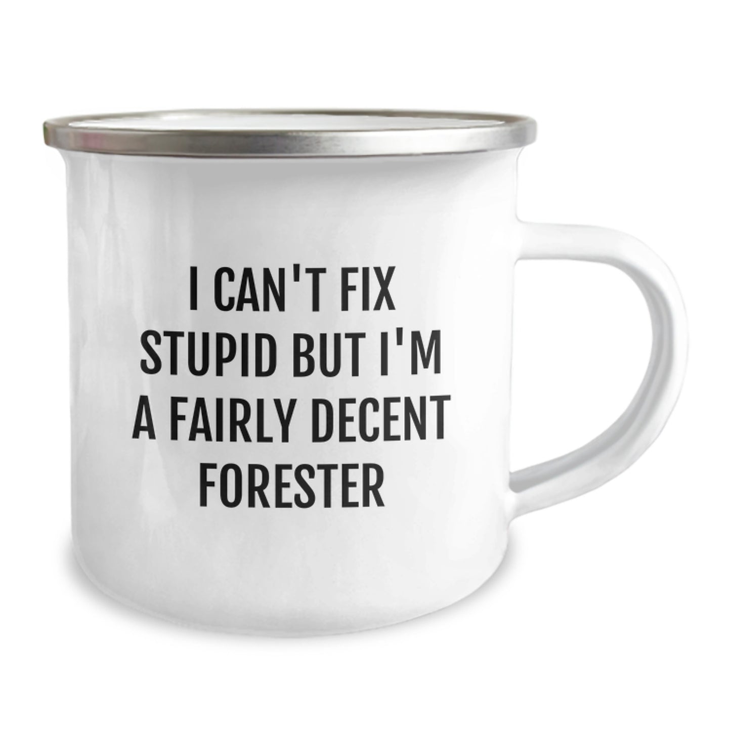 Funny Forester Gifts for Men - 'I'm A Fairly Decent Forester' Camping Mug, Christmas Unique Gifts from Friends, Family - Image 2
