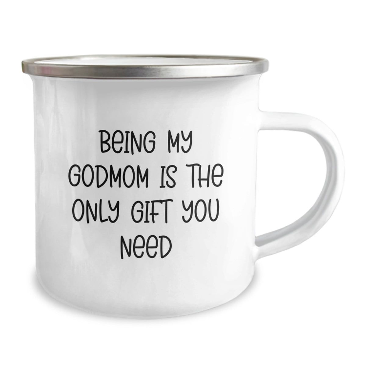 Godmom Keepsake Camping Mug for Him Ultimate Premium Christmas Gift - Image 2