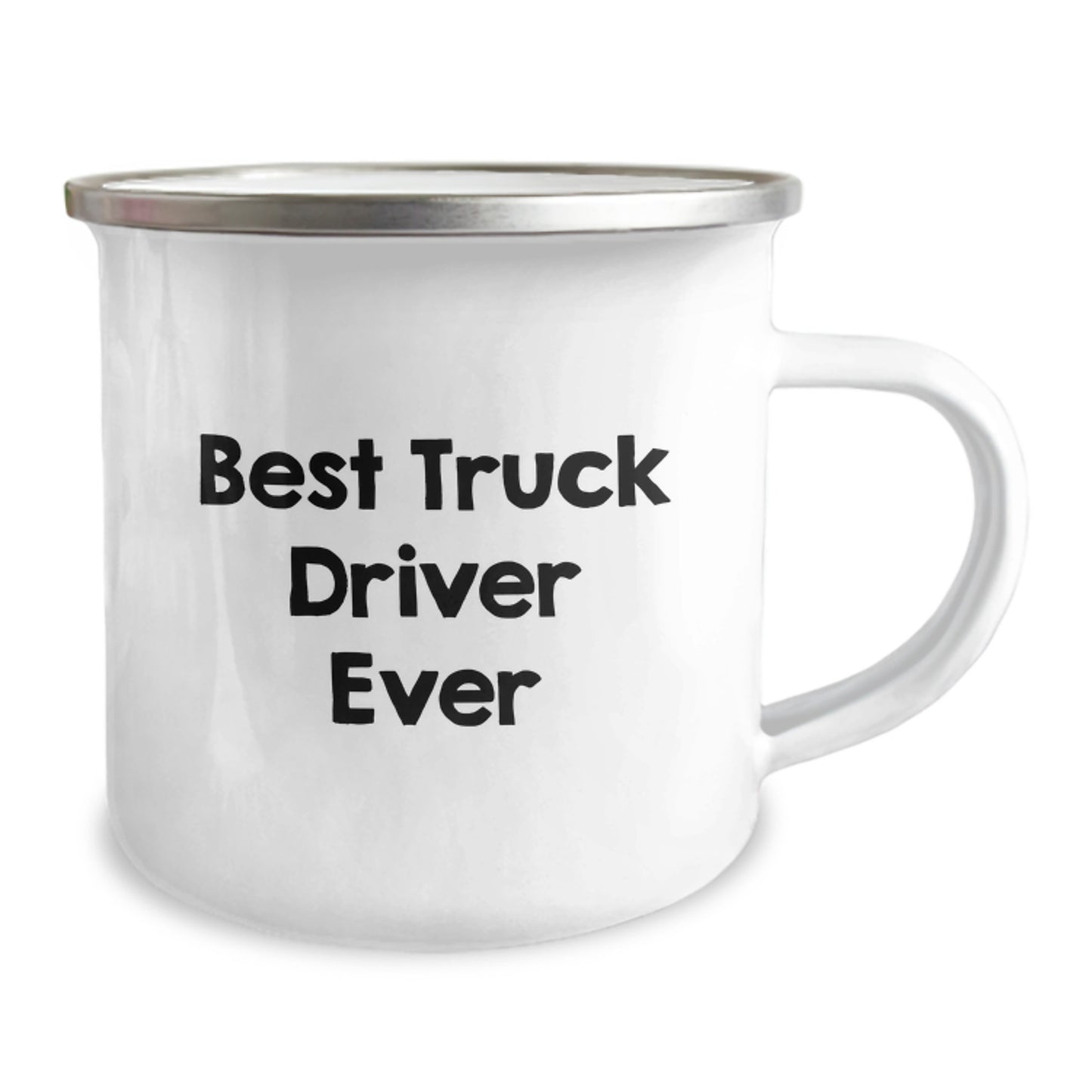Funny Gifts from Men to Truck Driver Friends Best Truck Driver Ever Camping Mug - Image 2