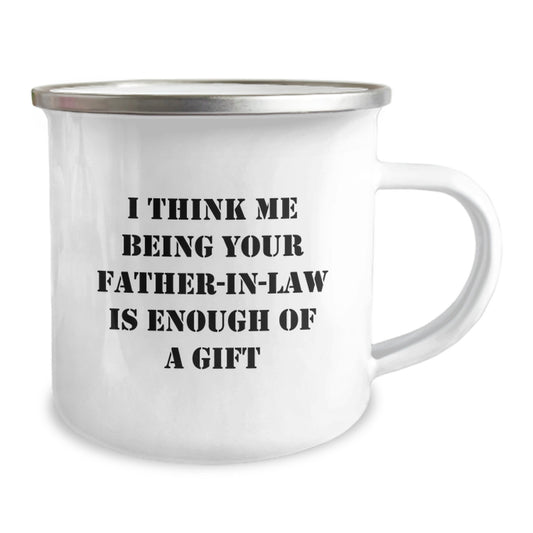 Father-in-law Keepsake Camping Mug Birthday Gift for Him - Image 2