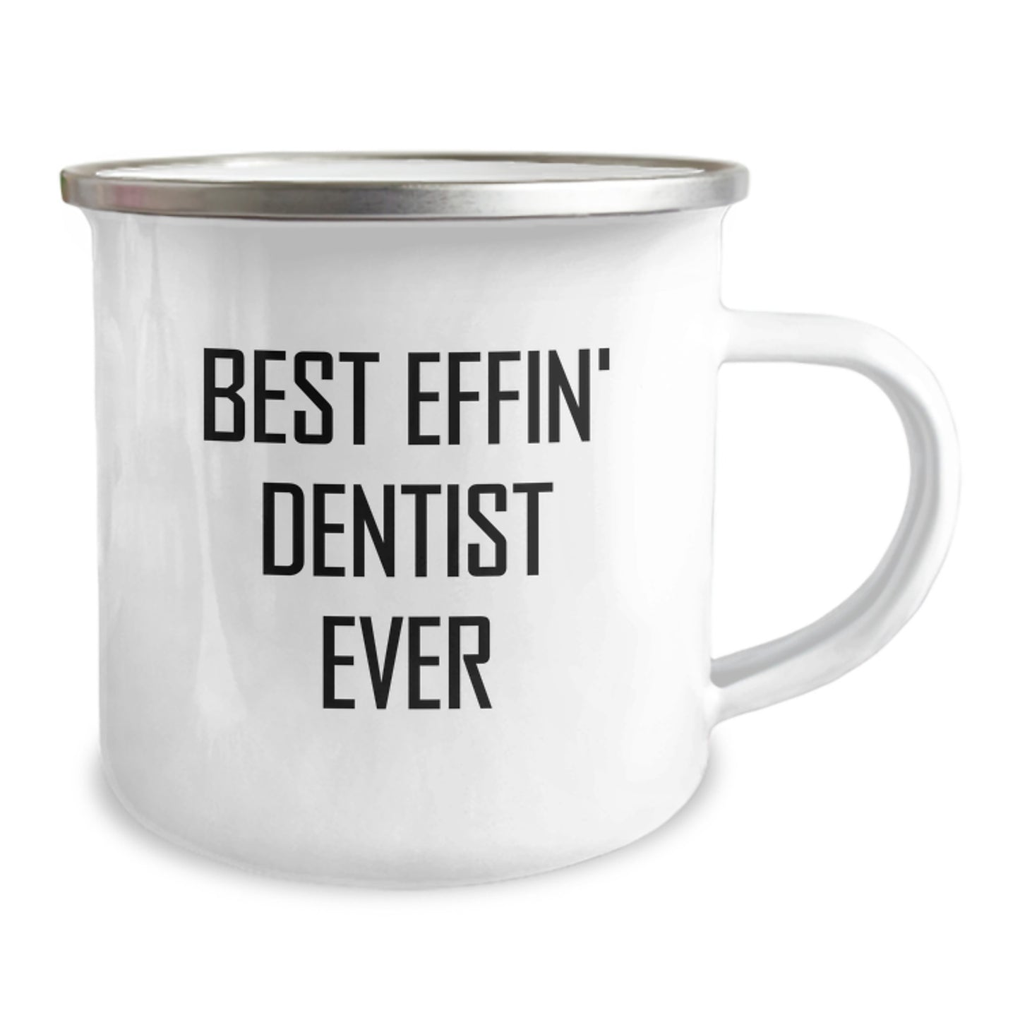 Funny Dentist Gifts for Men - Best Effin' Dentist Ever Christmas Unique Mugs by Friends - Image 2