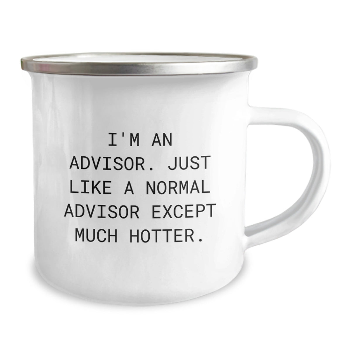 Funny Advisor Gifts for Men Graduation Unique Presents from Friends and Family - I'm An Advisor Camping Mug - Image 2