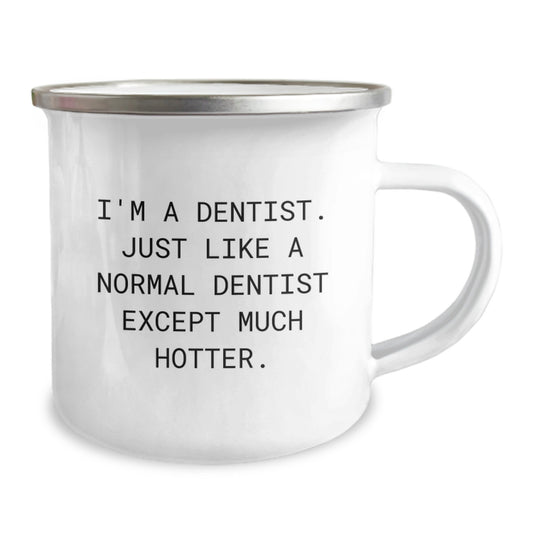 Funny Dentist Gifts for Mom's Special Day - Unique Camping Mug for Dentist Enthusiasts - Image 2