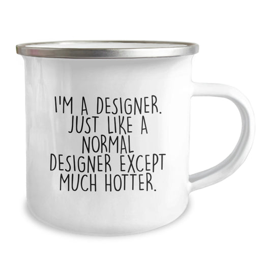 Funny Designer Gifts from Friends for Men - I'm A Designer Like No Other - Unique Camping Mug, Father's Day Unique Gifts - Image 2