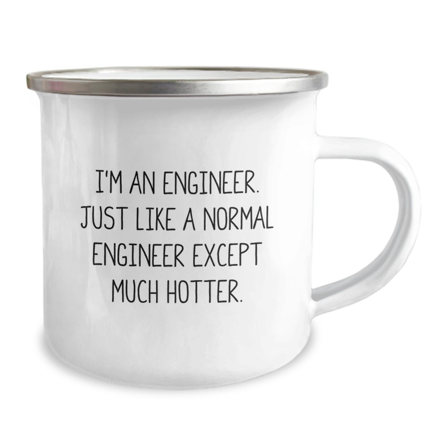 Funny Engineer Gifts from Men for Valentine's - I'm An Engineer Camping Mug - Image 2