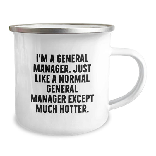 General Manager Camping Mug Gifts for Women, Funny Valentine's Unique Gifts from Men to General Manager Friends - Image 2