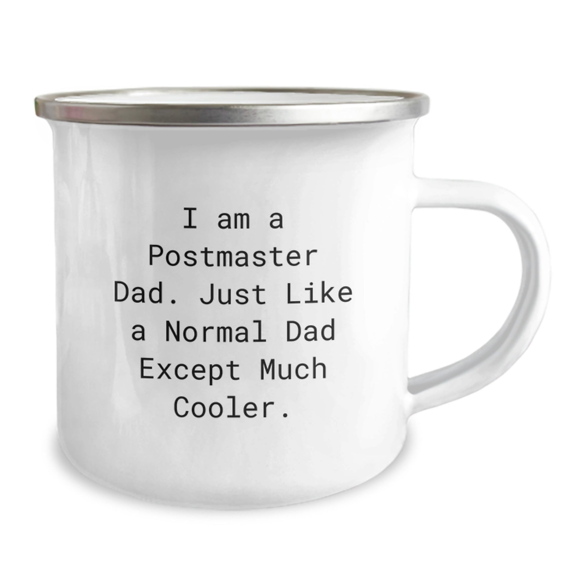 Funny Postmaster Dad Gifts from Men to Postmaster for Graduation Unique Gifts - Camping Mug, I'm a Postmaster Dad, Postmaster, Dad, Gift, Family - Image 2