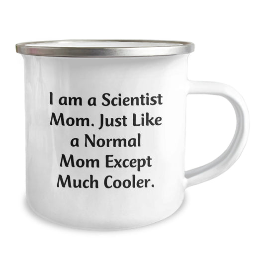Funny Scientist Mom Gifts for Birthday - Camping Mug for Men Women Friends Family - Unique Birthday Unique Gifts from Family Friends Coworkers - Image 2