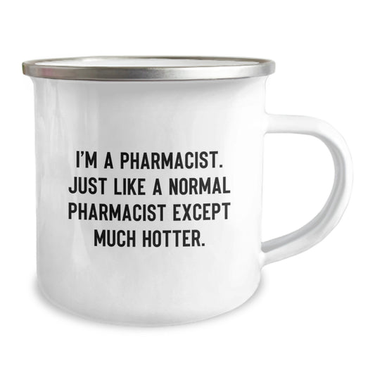 Funny Pharmacist Gifts from Men, Unique Camping Mug for Pharmacist Graduation, - Image 2