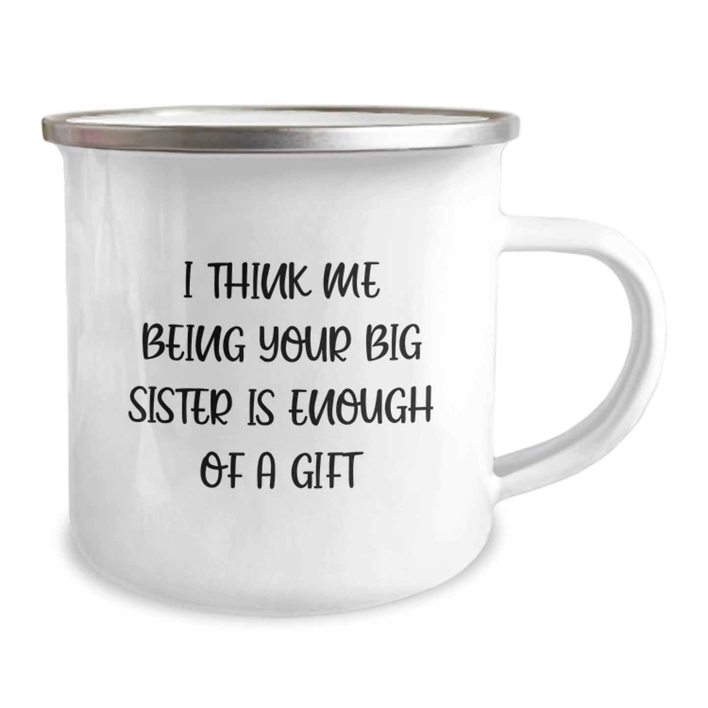 Birthday Gift Camping Mug for Mom Present – Big Sister Keepsake - Image 2