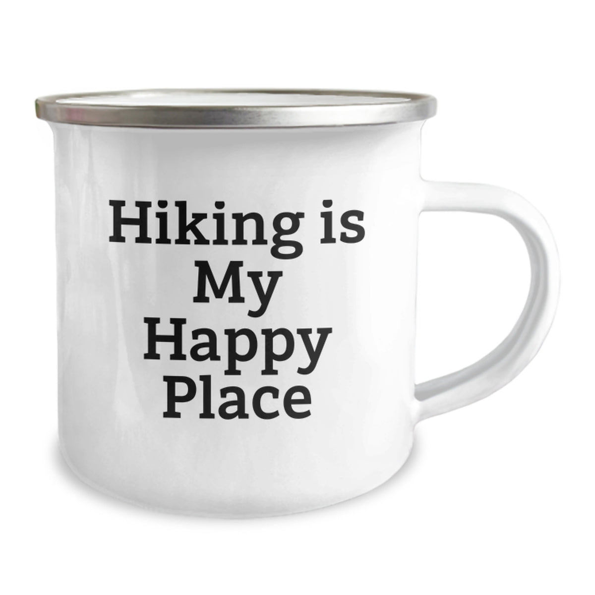Birthday Gift for Her Hiking Mug Present Hiking Is My Happy Place - Image 2