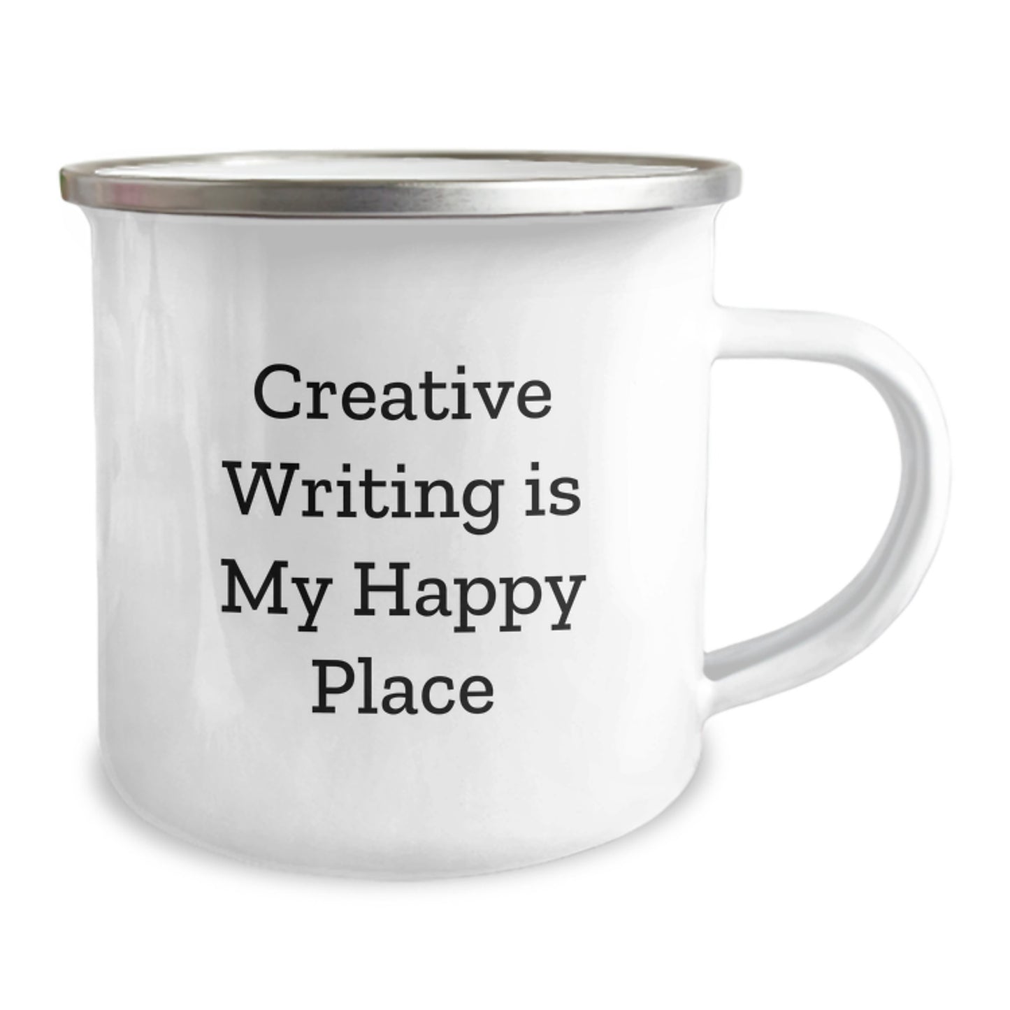 Creative Writing Enthusiast Gifts from Friends, Unique Valentine's Gifts for Creative Writing Lovers, Funny Camping Mug - Image 2
