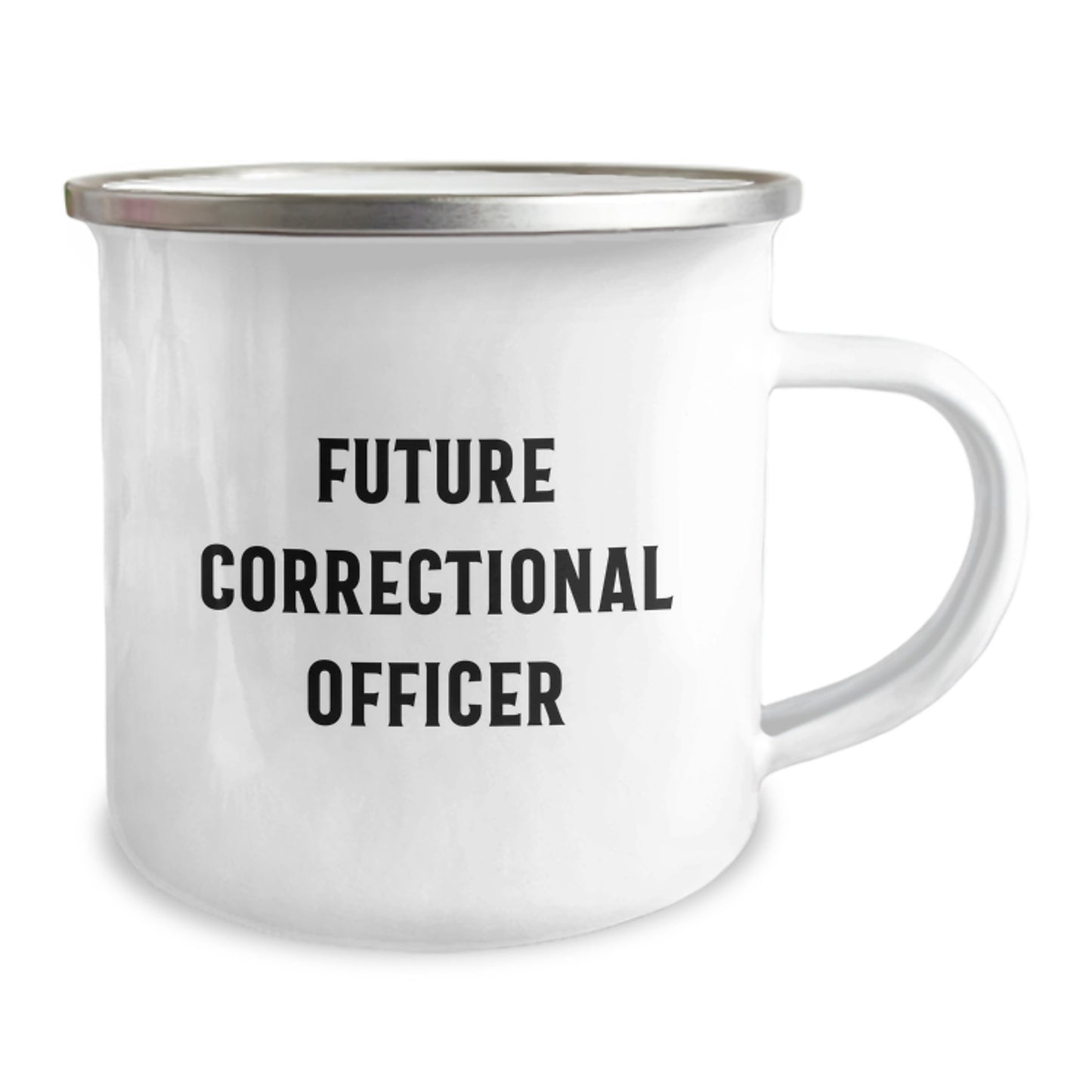Funny Correctional Officer Gifts from Family, Unique Christmas Unique Gifts for Correctional Officer Men, Funny Camping Mug with 'Aspiring Correctional Officer Since Birth' - Image 2