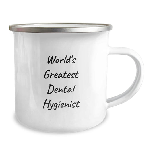 Funny Dental Hygienist Gifts from Friends, Birthday Unique Gifts for World's Greatest Dental Hygienist, Camping Mug for Dental Hygienist - Image 2