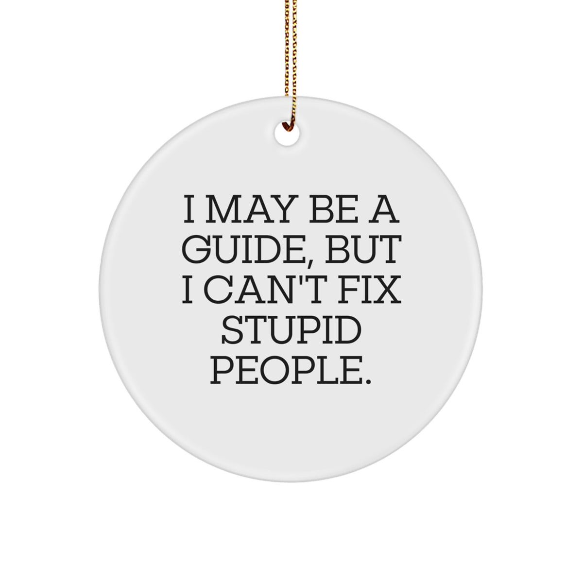Guide Keepsake Christmas Ornament for Him Holiday Bright Gift - Image 1