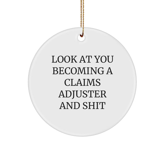 Funny Claims Adjuster Gifts for Men, Women, Friends, Coworkers, Family from Husband, Wife, Sweetheart, Sweetheart - Image 1