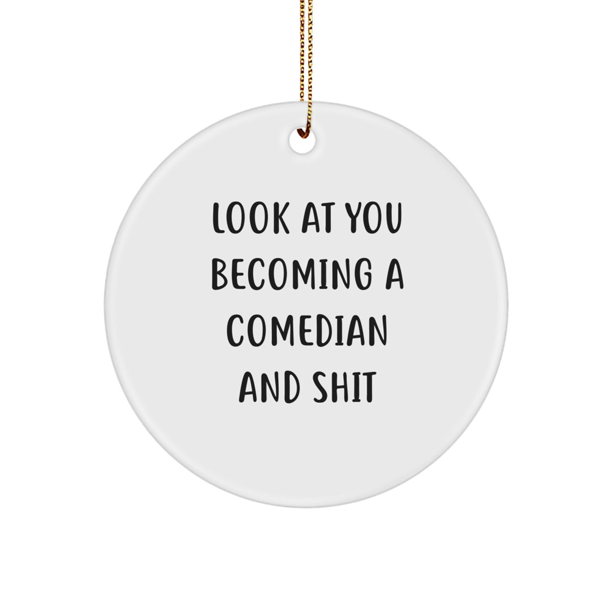 Family Treasure Comedian Christmas Ornament Gift - Image 1