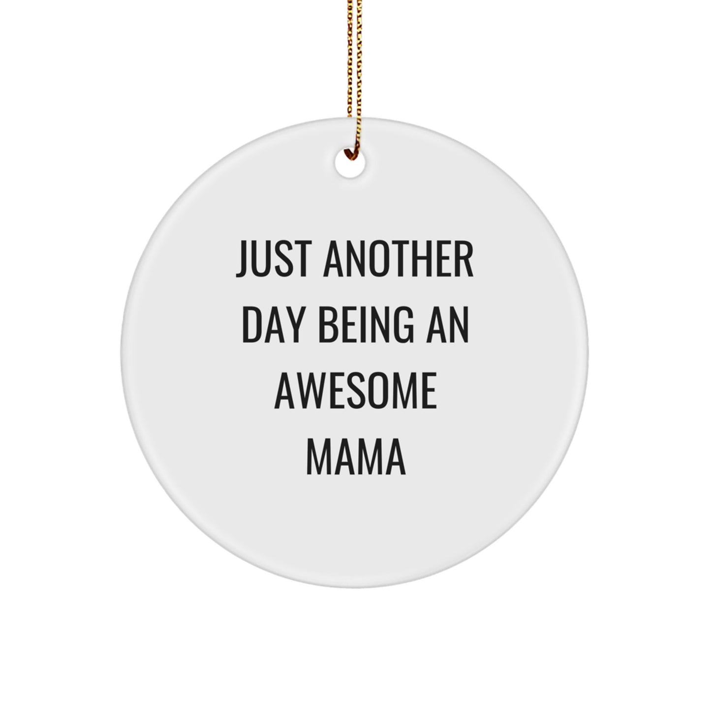 Mama Keepsake Christmas Ornament for Her Gift - Image 1