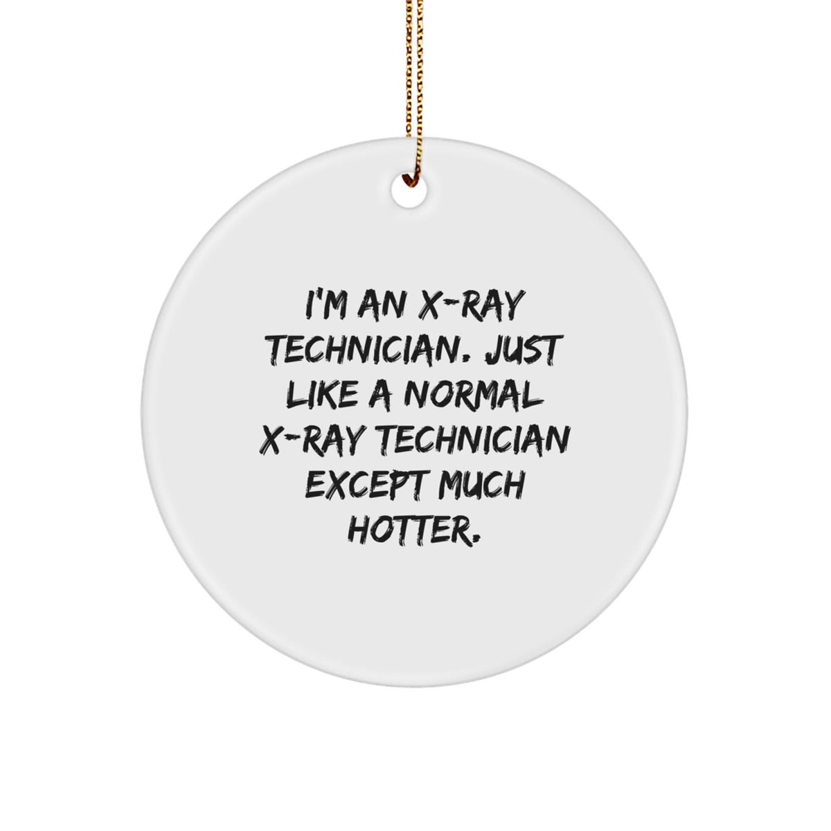 X-Ray Technician Keepsake Christmas Ornament for Him Surprise Gift - Image 1