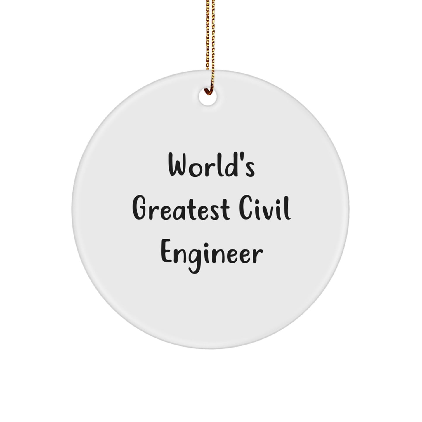 Funny World's Greatest Civil Engineer Gifts for Civil Engineers from Friends on Christmas Unique - Image 1