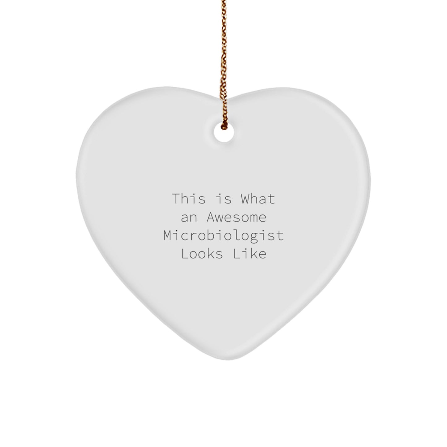 Funny Microbiologist Gifts for Men, Women, Friends, or Coworkers - This Is What An Awesome Microbiologist Looks Like Christmas Unique Gifts from Family - Image 1