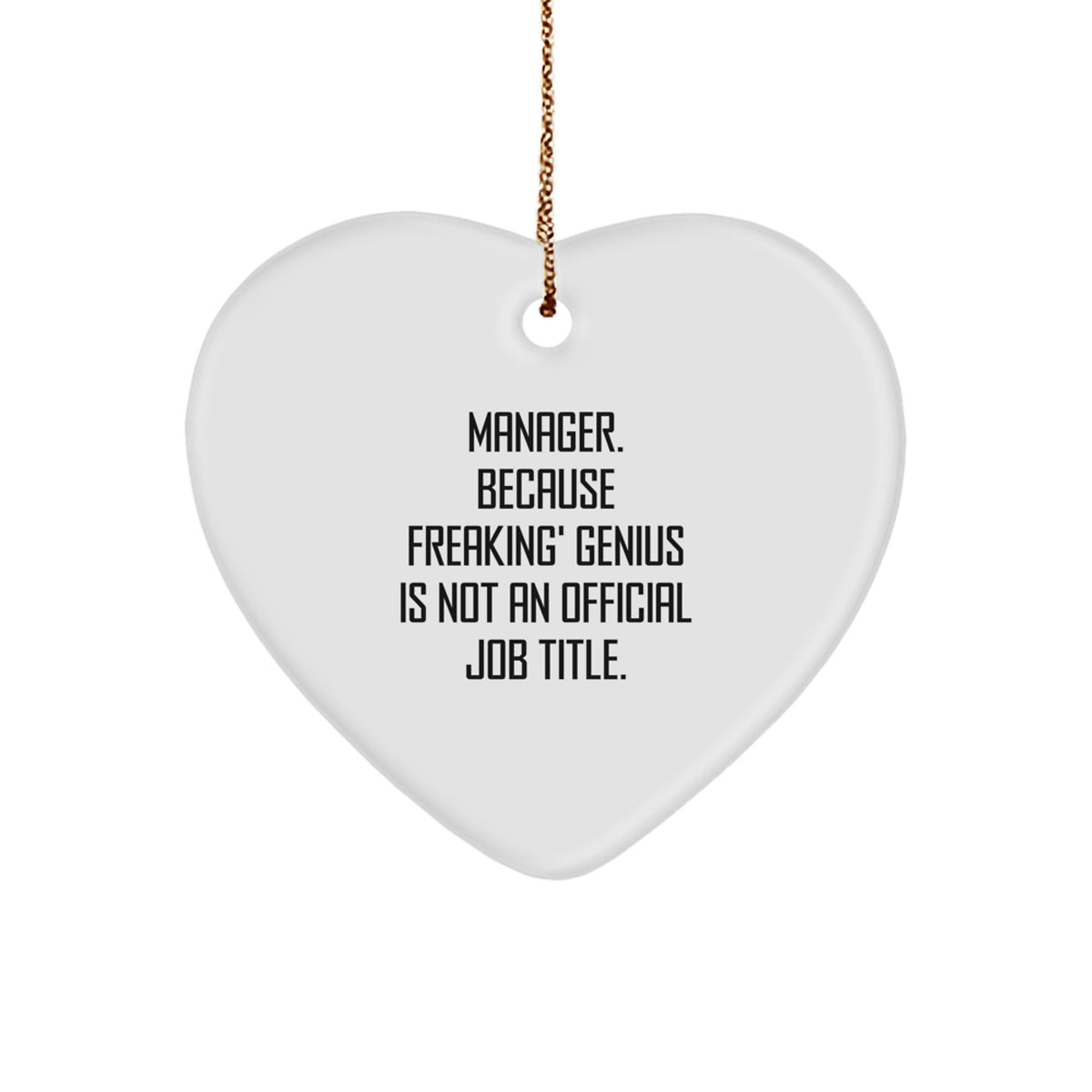 Surprise Joy Manager Gift for Happy Kids Favorite Christmas Ornament - Image 1