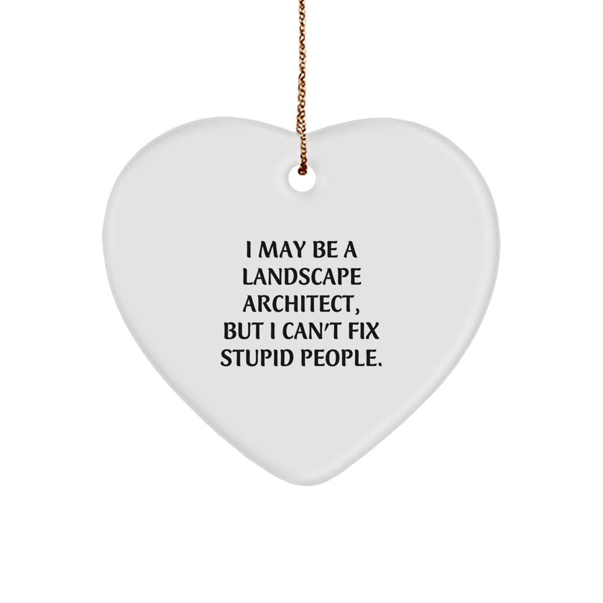 Landscape Architect Keepsake Christmas Ornament for Him Surprise Gift - Image 1