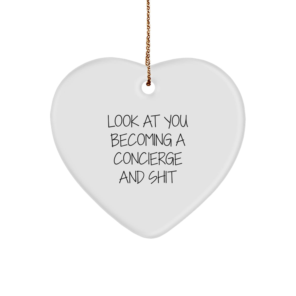 Teen Concierge Memento Christmas Ornament Gift - Image 1