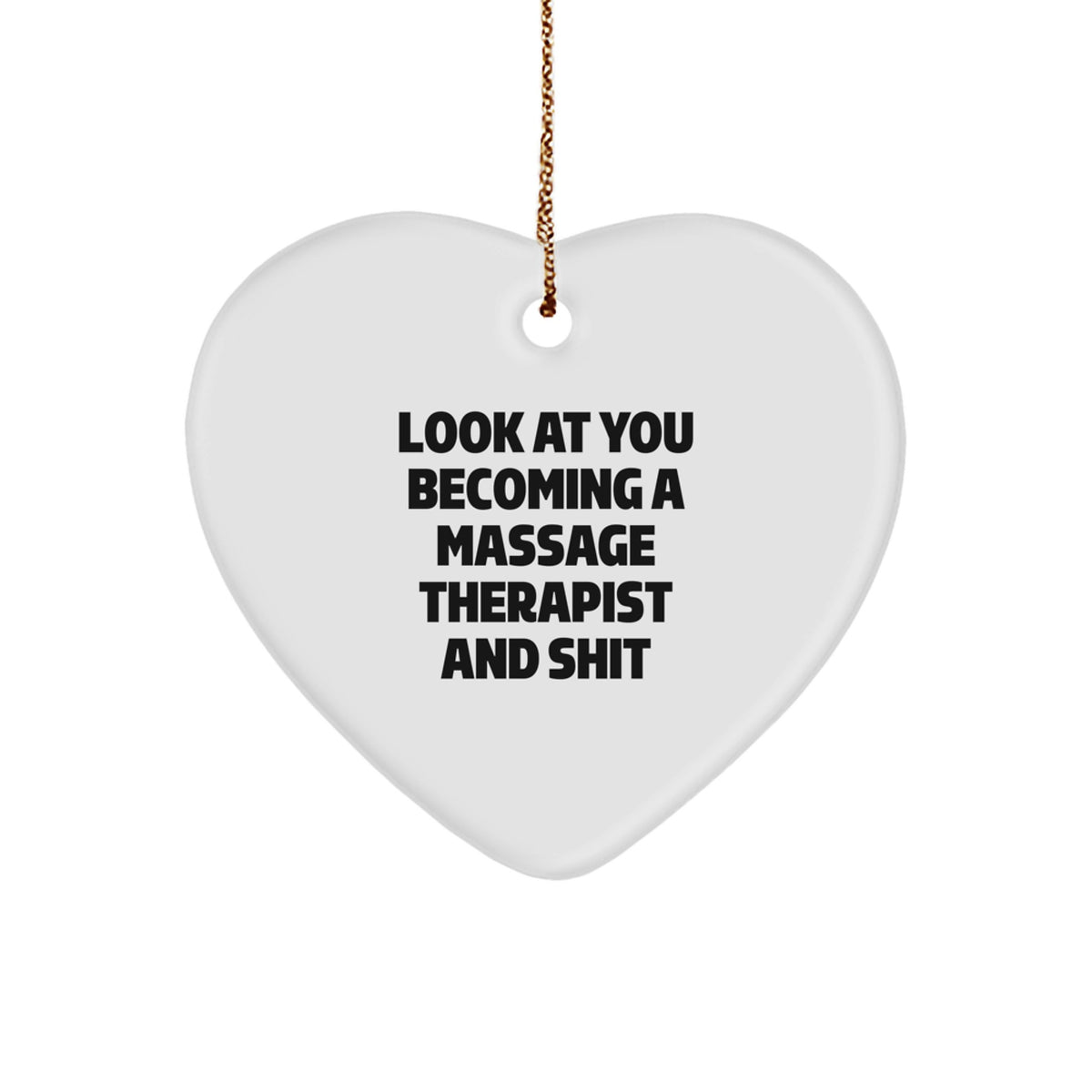 Massage Therapist Favorite Christmas Ornament for Kids Gift - Image 1