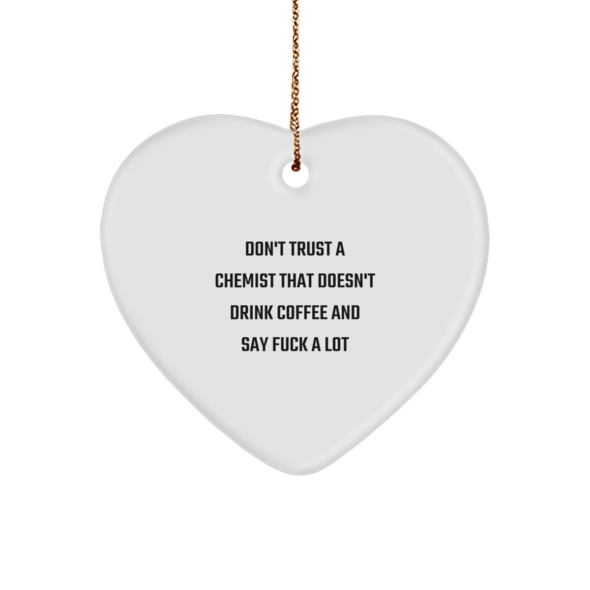 Favorite Chemist Christmas Ornament Gift for Happy Kids – Laughing Heart - Image 1