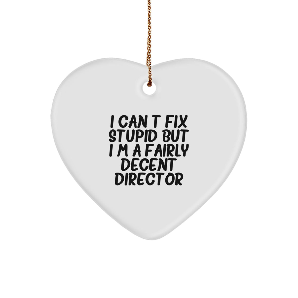 Funny Director Christmas Ornament Gift for Kids - Favorite Holiday - Image 1