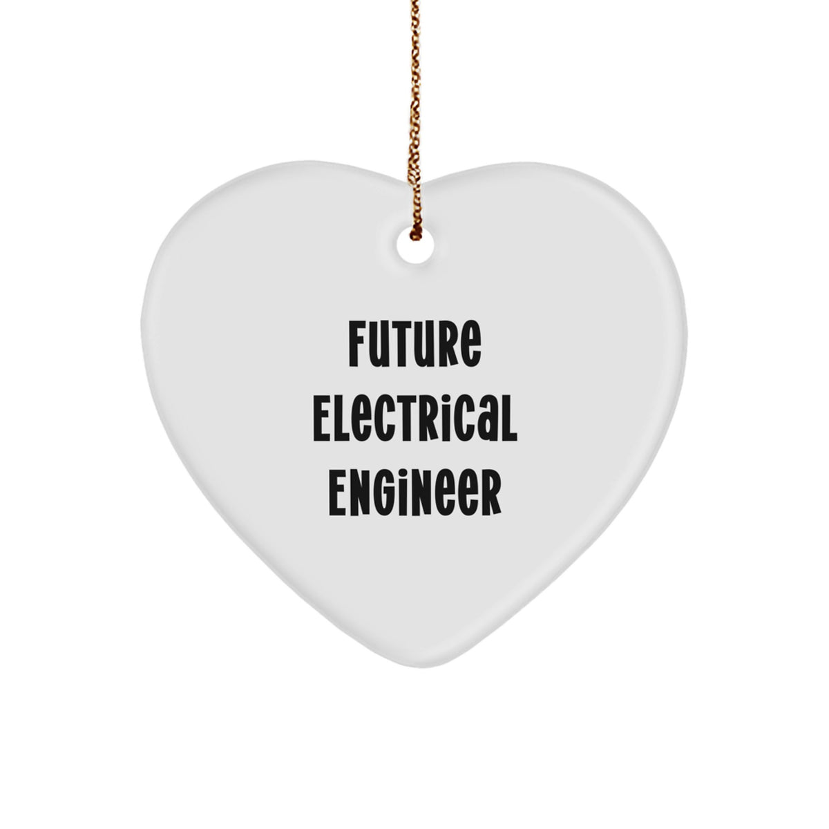 Funny Quote Future Electrical Engineer Gifts from Friends Unique Christmas Ornaments for Electrical Engineer Men Women Coworkers Family - Image 1