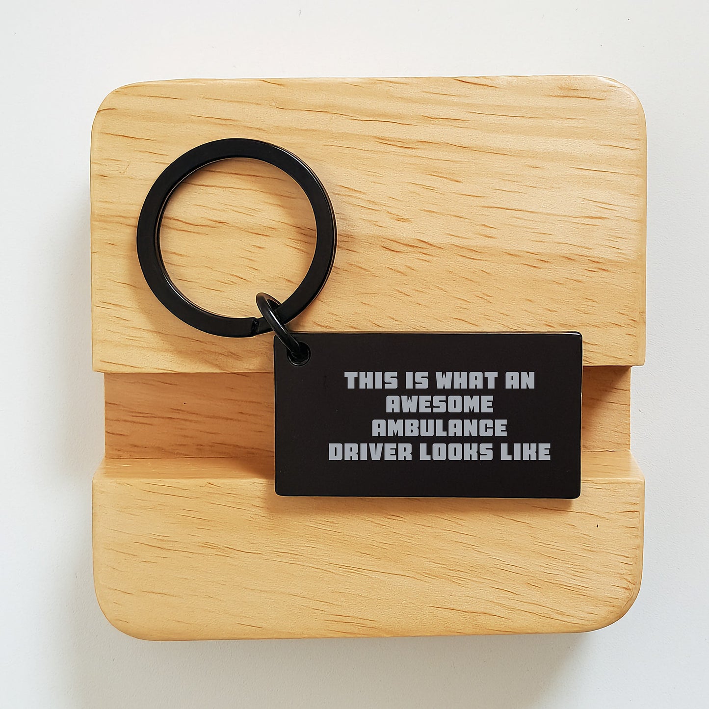 Ambulance Driver Keychain Gifts from Friends to Ambulance Drivers, Inspirational Quote, Graduation Unique Gifts - Image 2