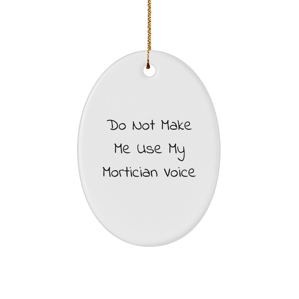 Christmas Gift for Her Mortician Ornament Present Surprise Holiday - Image 1