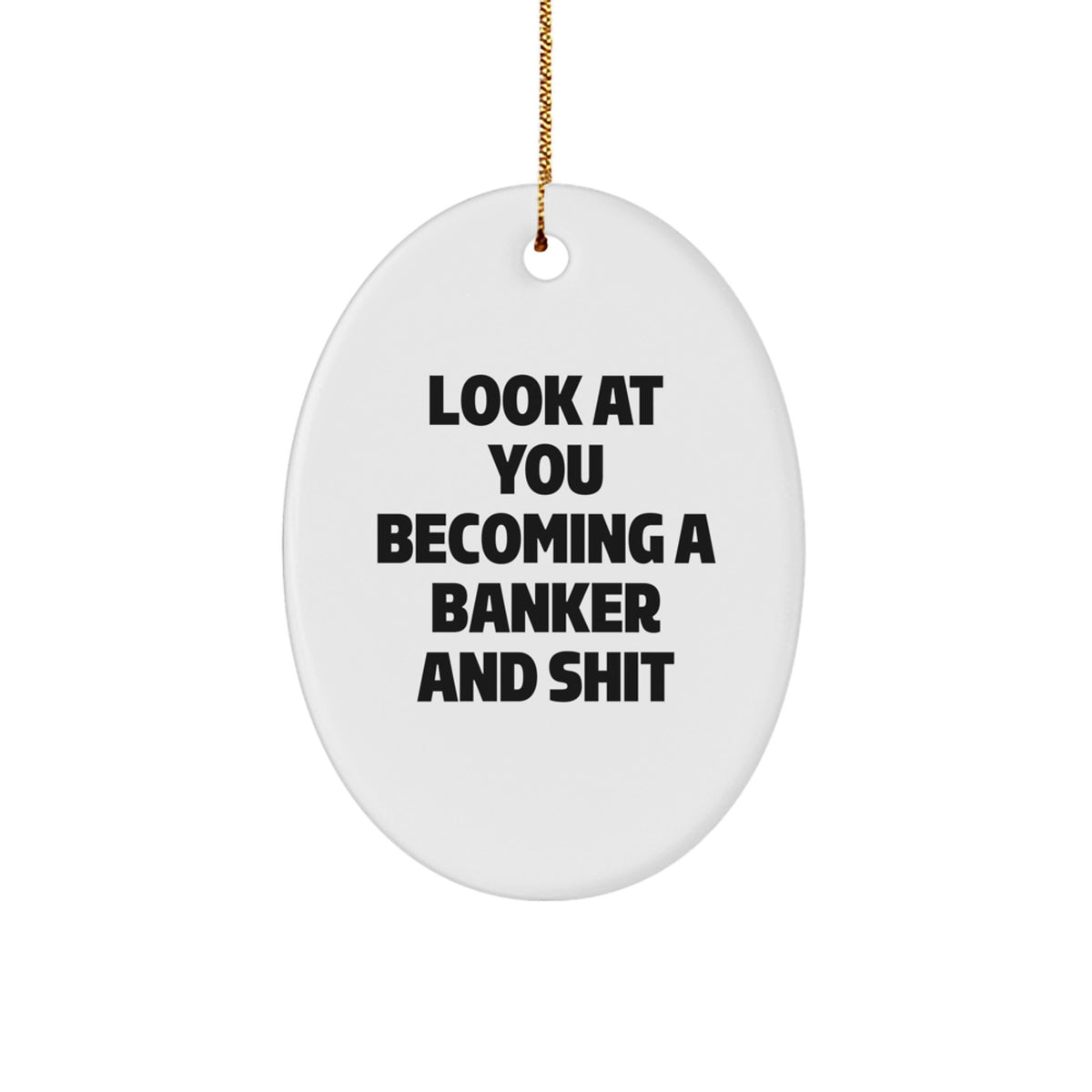 Favorite Banker Christmas Ornament for Kids Gift - Image 1