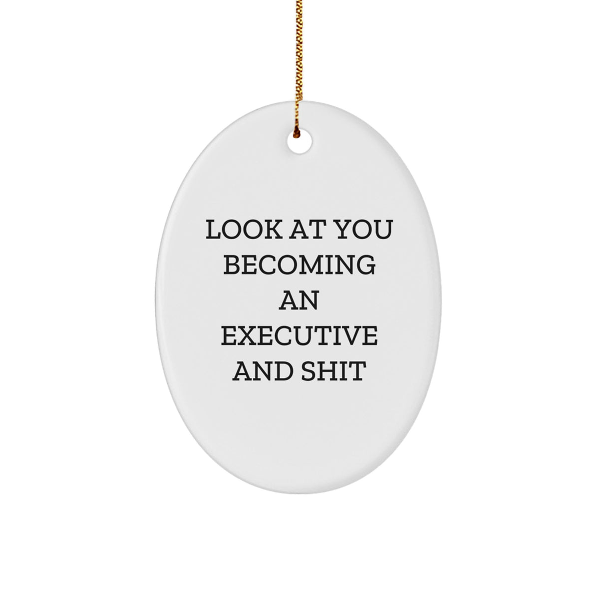 Executive Christmas Ornament Gift for Family A Treasure, Look At You - Image 1
