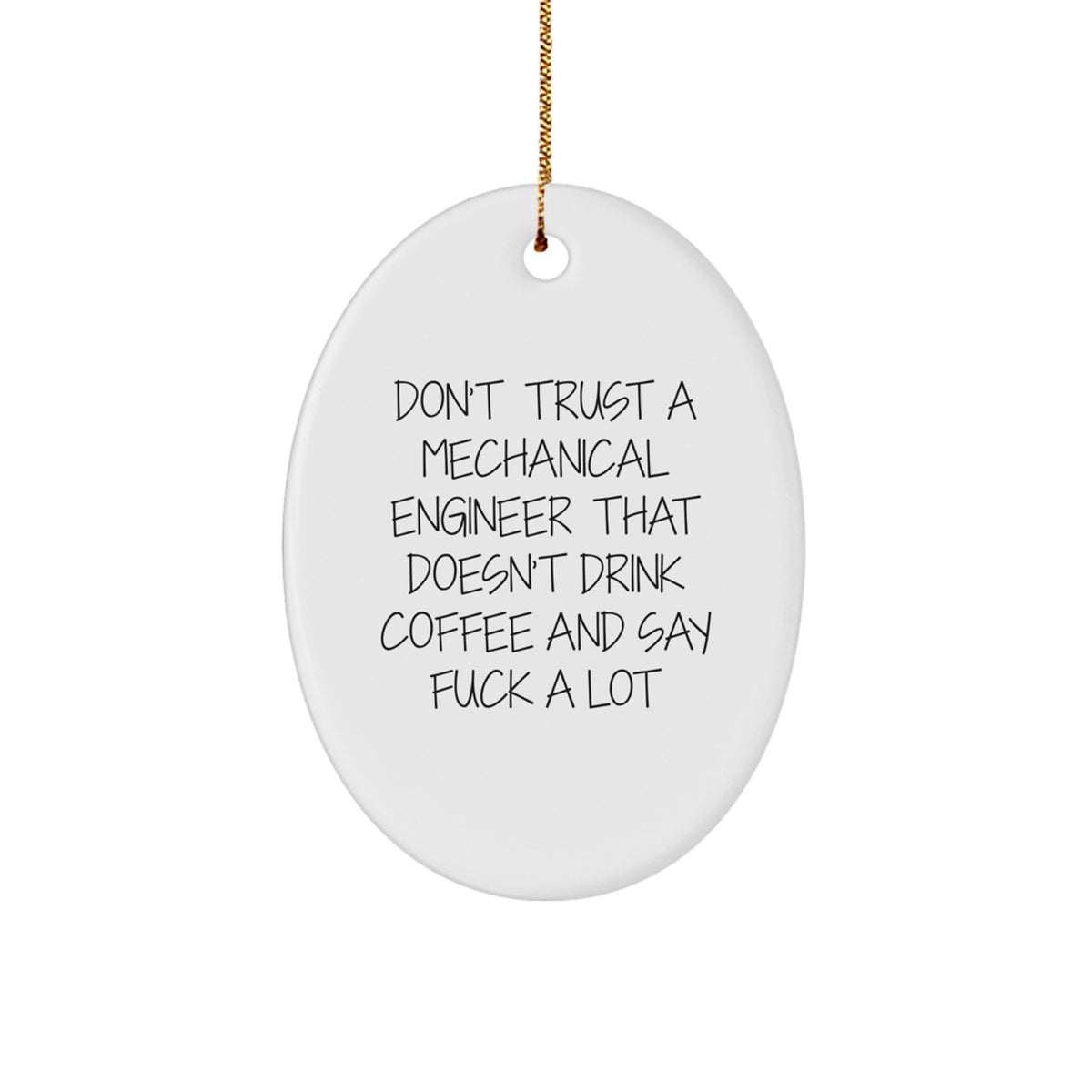 Mechanical Engineer Favorite Christmas Ornament for Kids Gift - Image 1