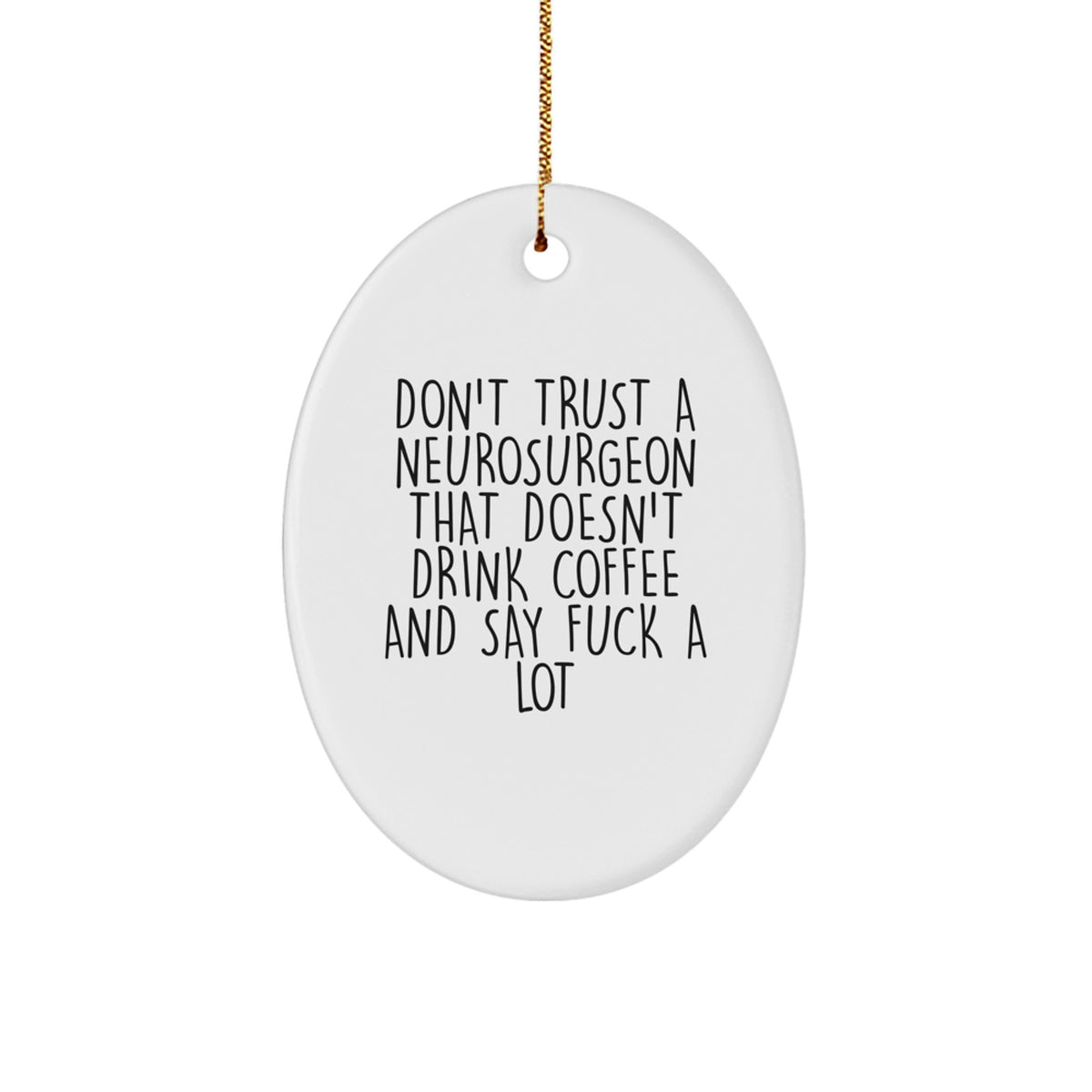 Neurosurgeon Christmas Ornament for Family Treasure Gift - Image 1