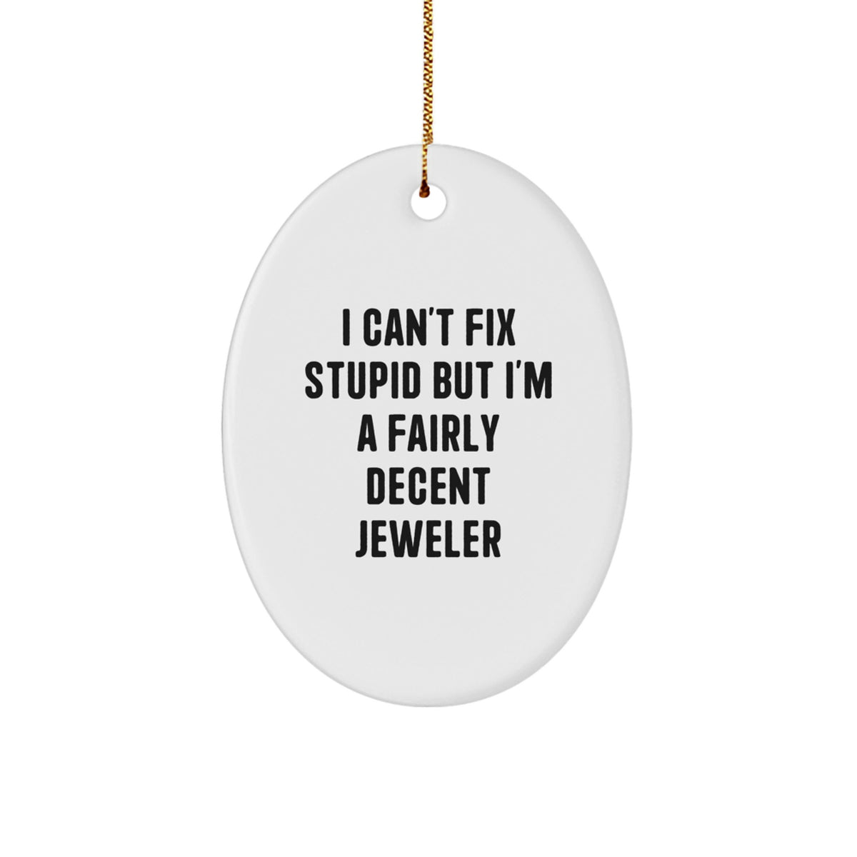 Christmas Ornament Gift for Teens A Fairly Decent Jeweler Surprise - Image 1
