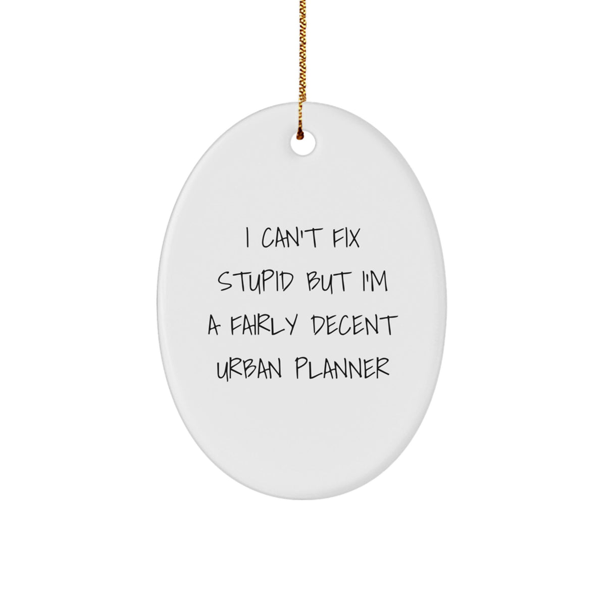 Christmas Unique Gift for Her Urban Planner I Can't Fix Stupid Present - Image 1