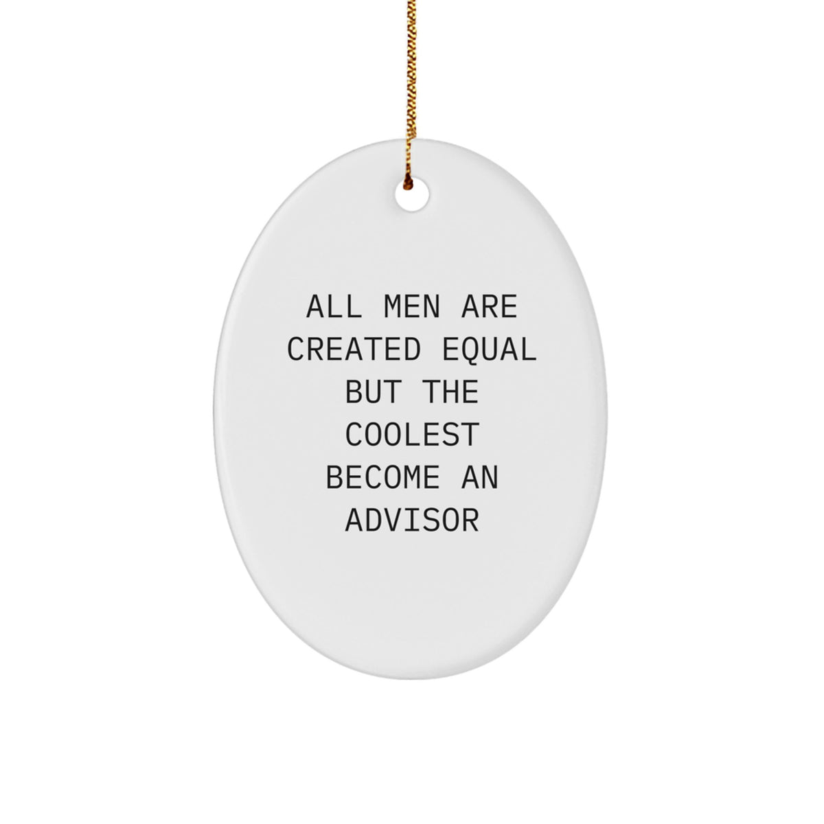 Advisor Keepsake Christmas Ornament for Him Gift – Holiday Surprise - Image 1