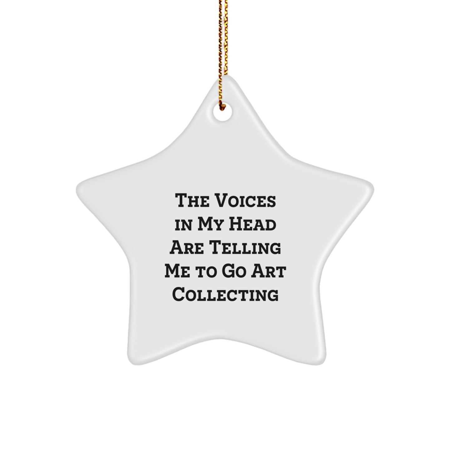 Funny Art Collecting Gifts for Star Ornament Lovers from Family and Friends at Christmas - Image 1