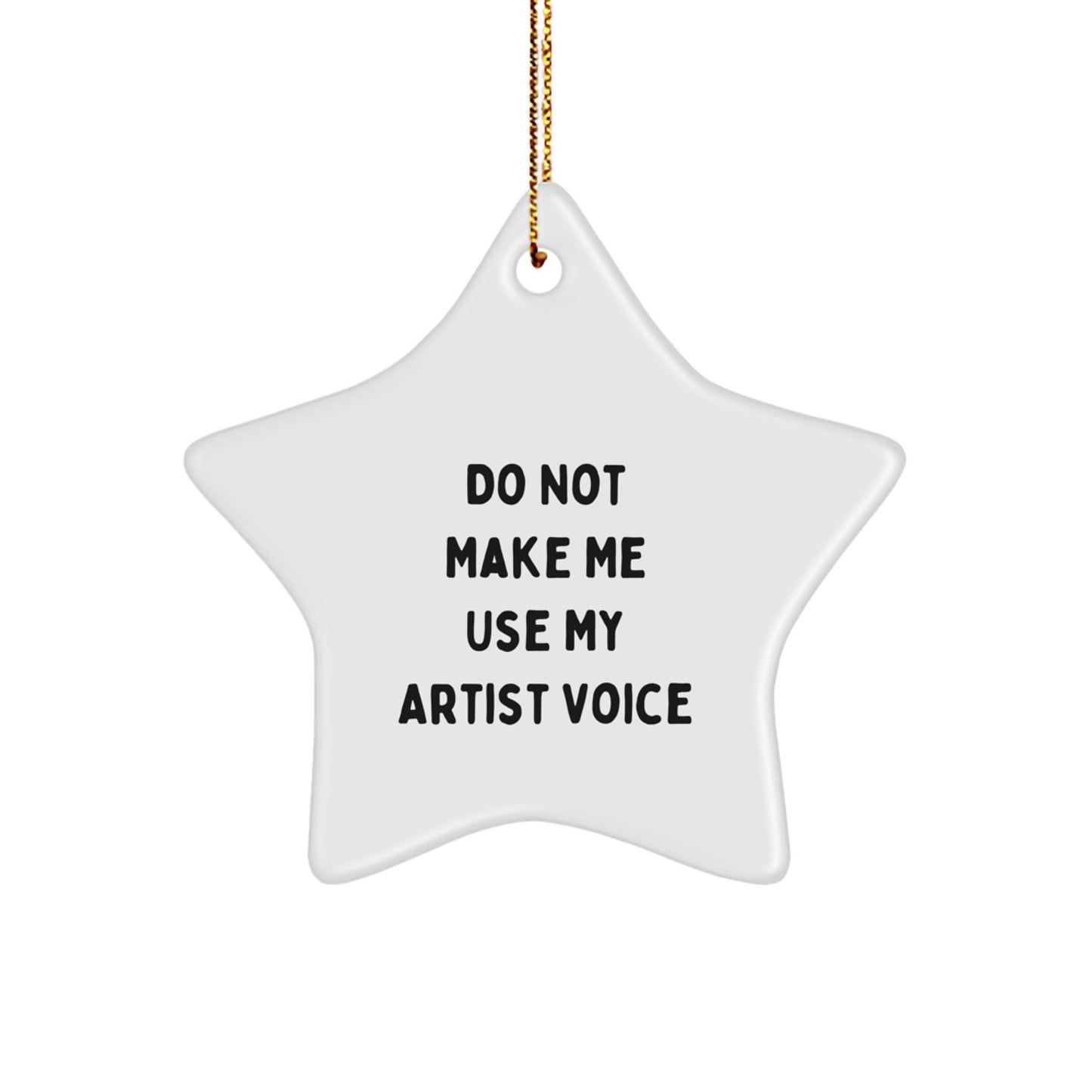 Artist Favorite Star Ornament for Kids Christmas Gift - Image 1