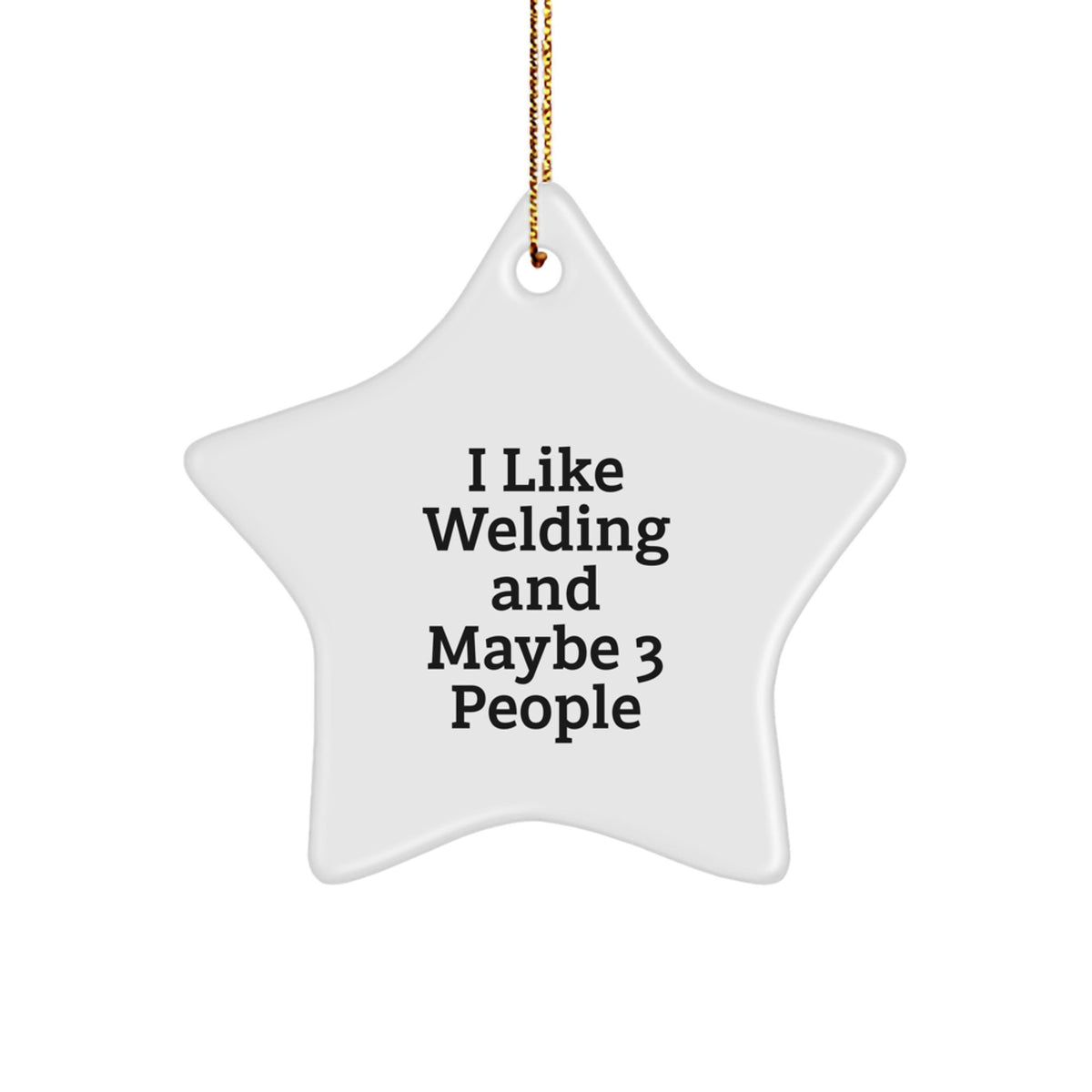Christmas Gift Welding Star Ornament Collectible for Roommates - Image 1